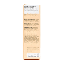 Load image into Gallery viewer, Coffee Face Scrub Citrus Blend